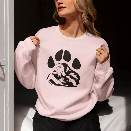 Paws Sweatshirts (Available in several colors) - Ruff Life Rescue Wear