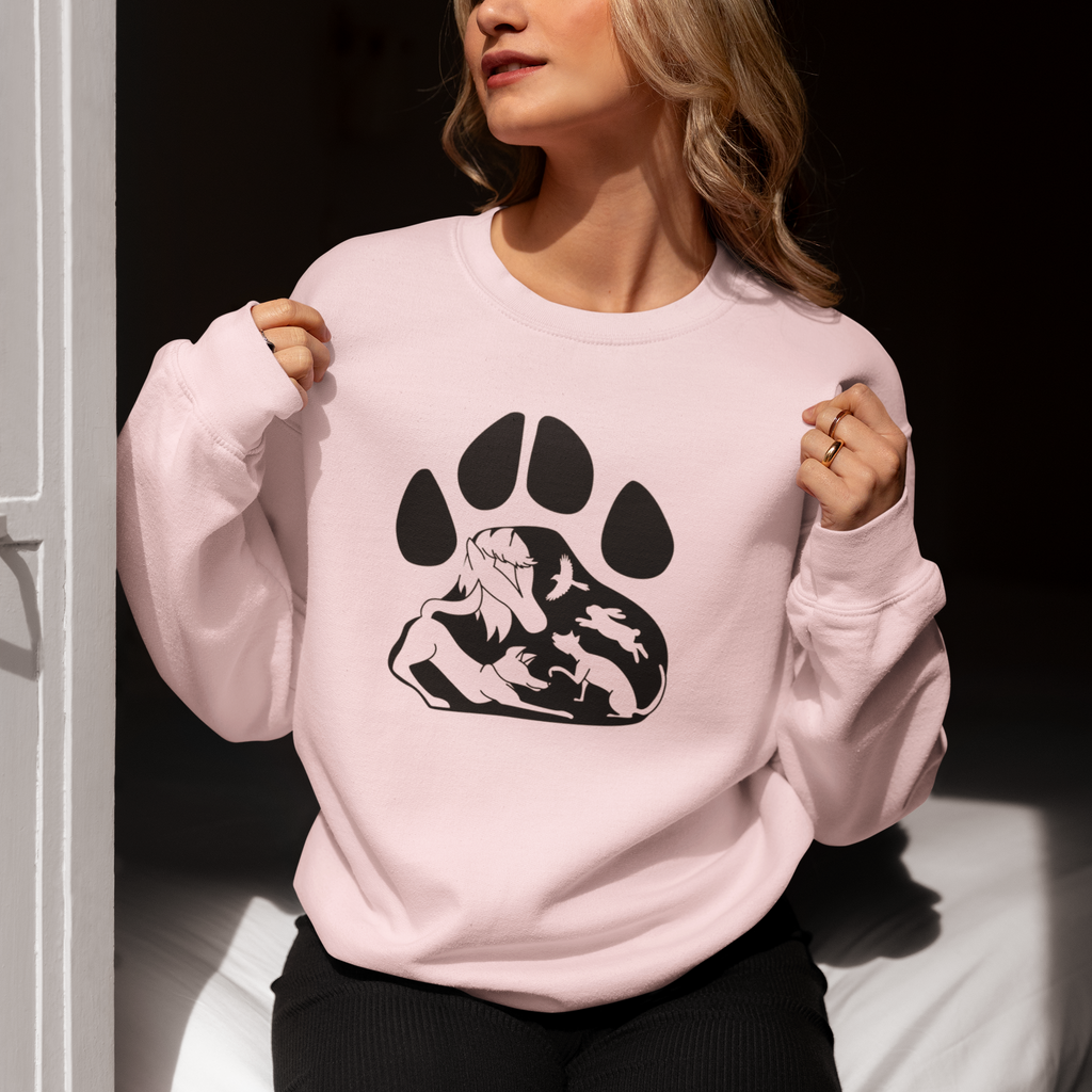 Paws Sweatshirts (Available in several colors)
