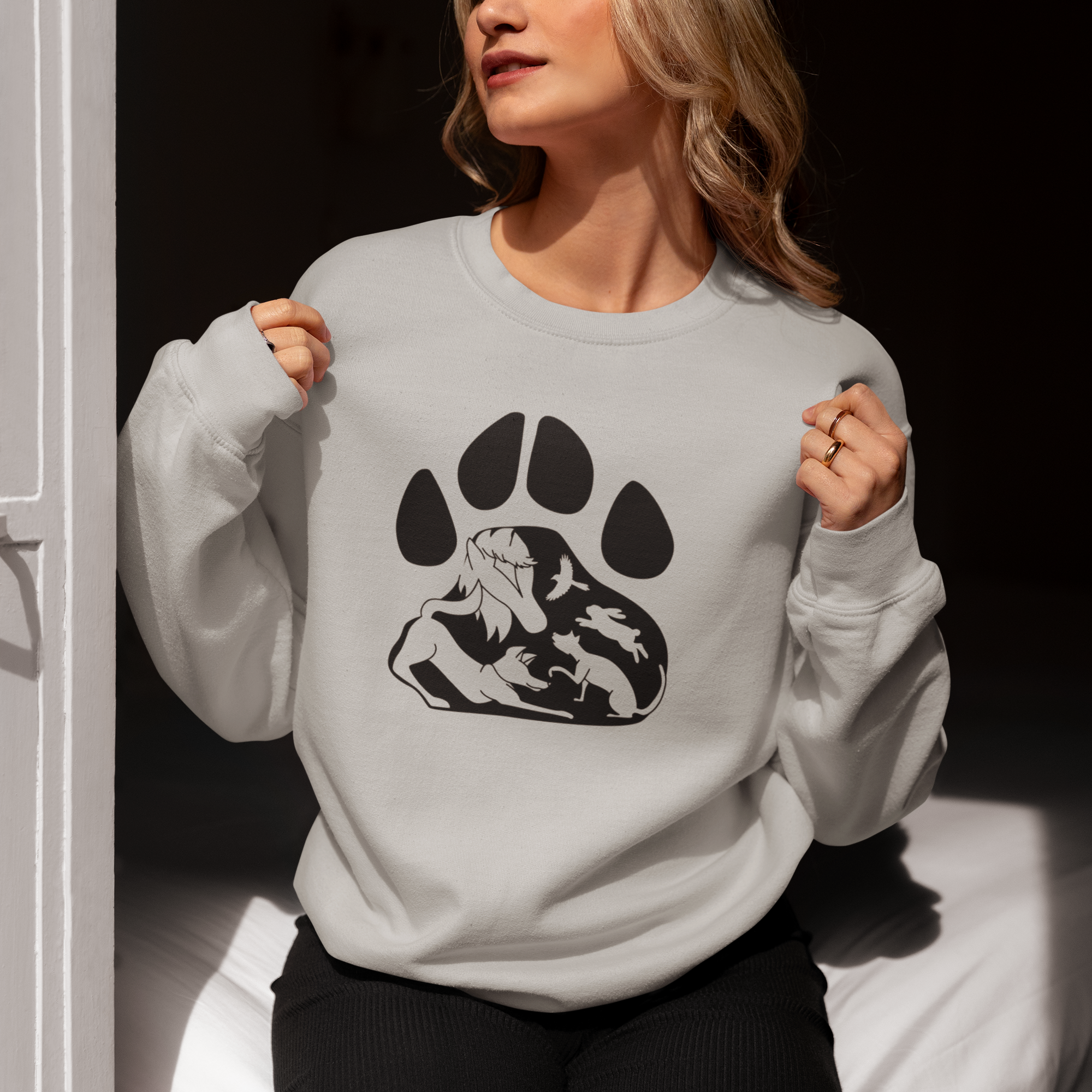 Paws Sweatshirts (Available in several colors)