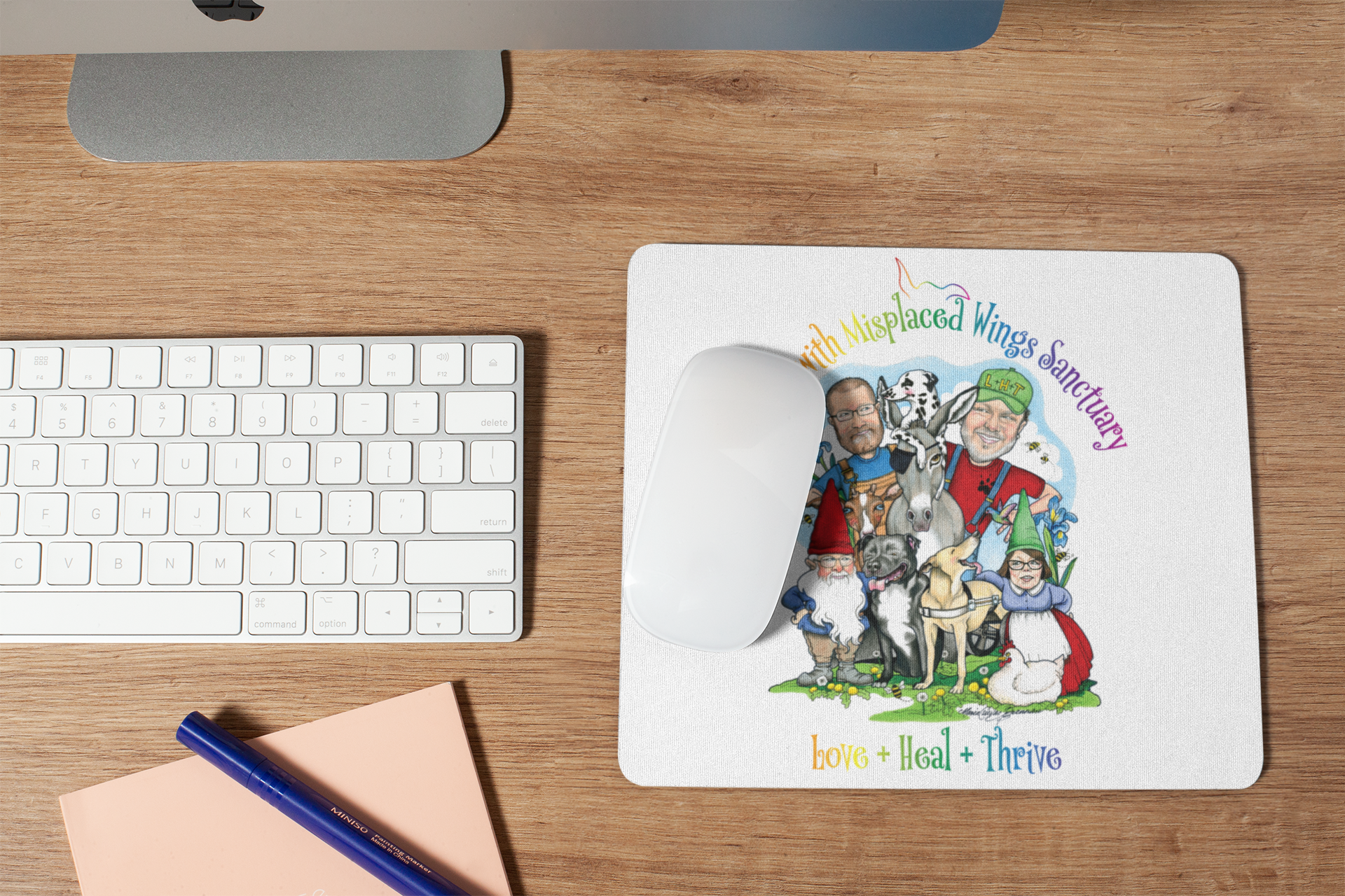 Angels Mousepad - Ruff Life Rescue Wear
