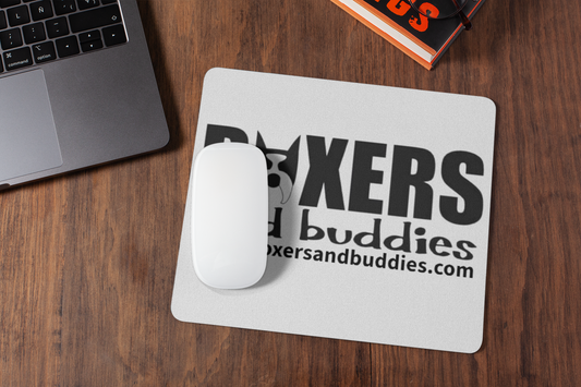 Boxers and Buddies Mouse Pad - Ruff Life Rescue Wear
