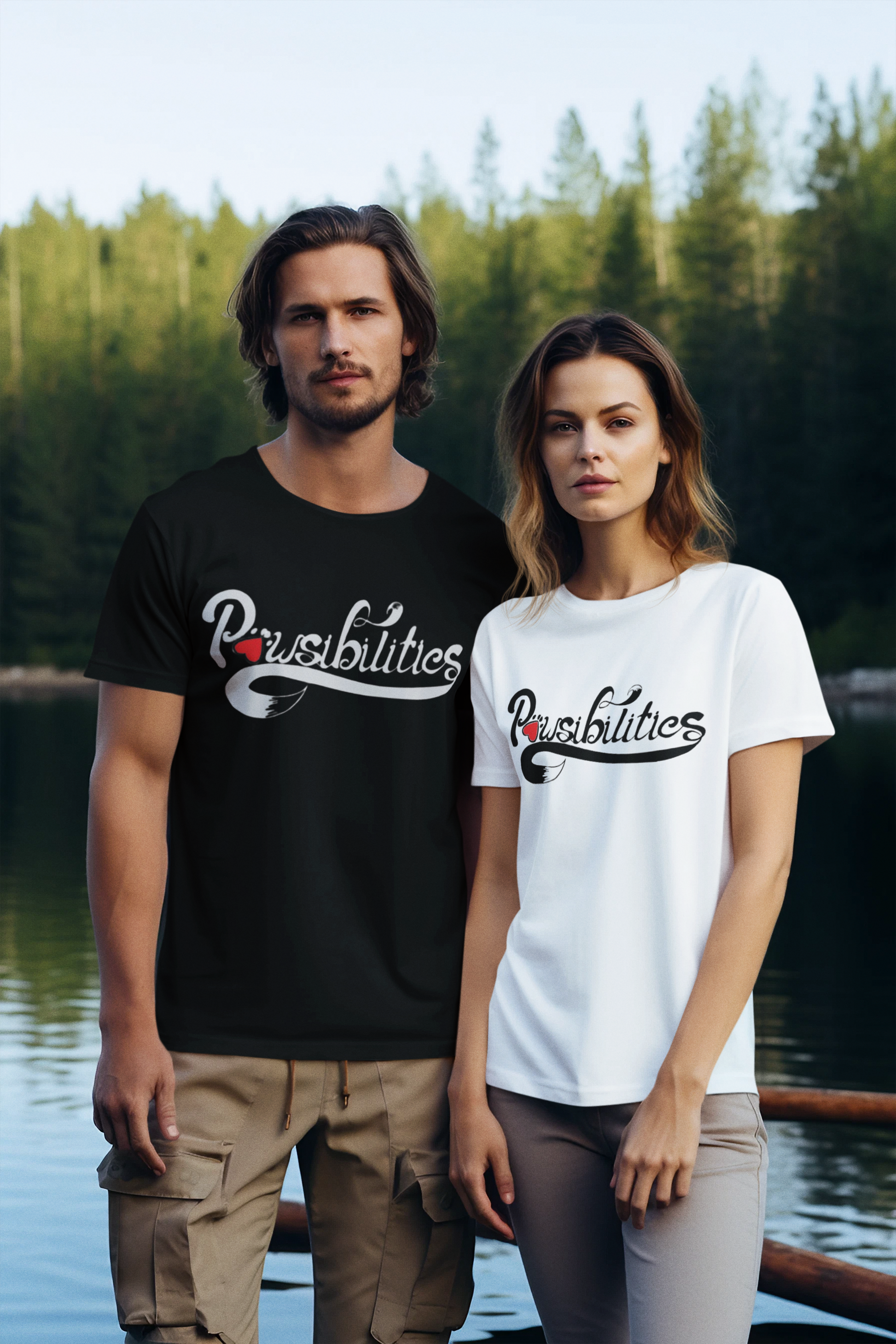 Pawsibilities Unisex Tee (available in several colors) - Ruff Life Rescue Wear
