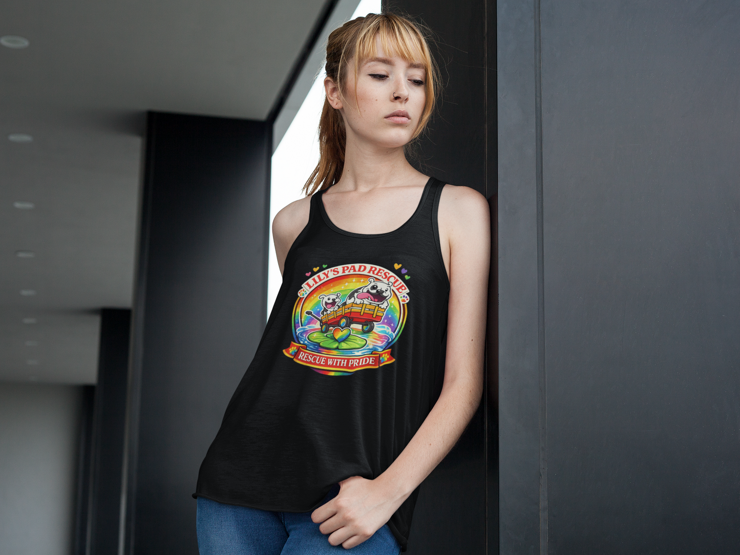 Lily's Pride Tank Top - Ruff Life Rescue Wear