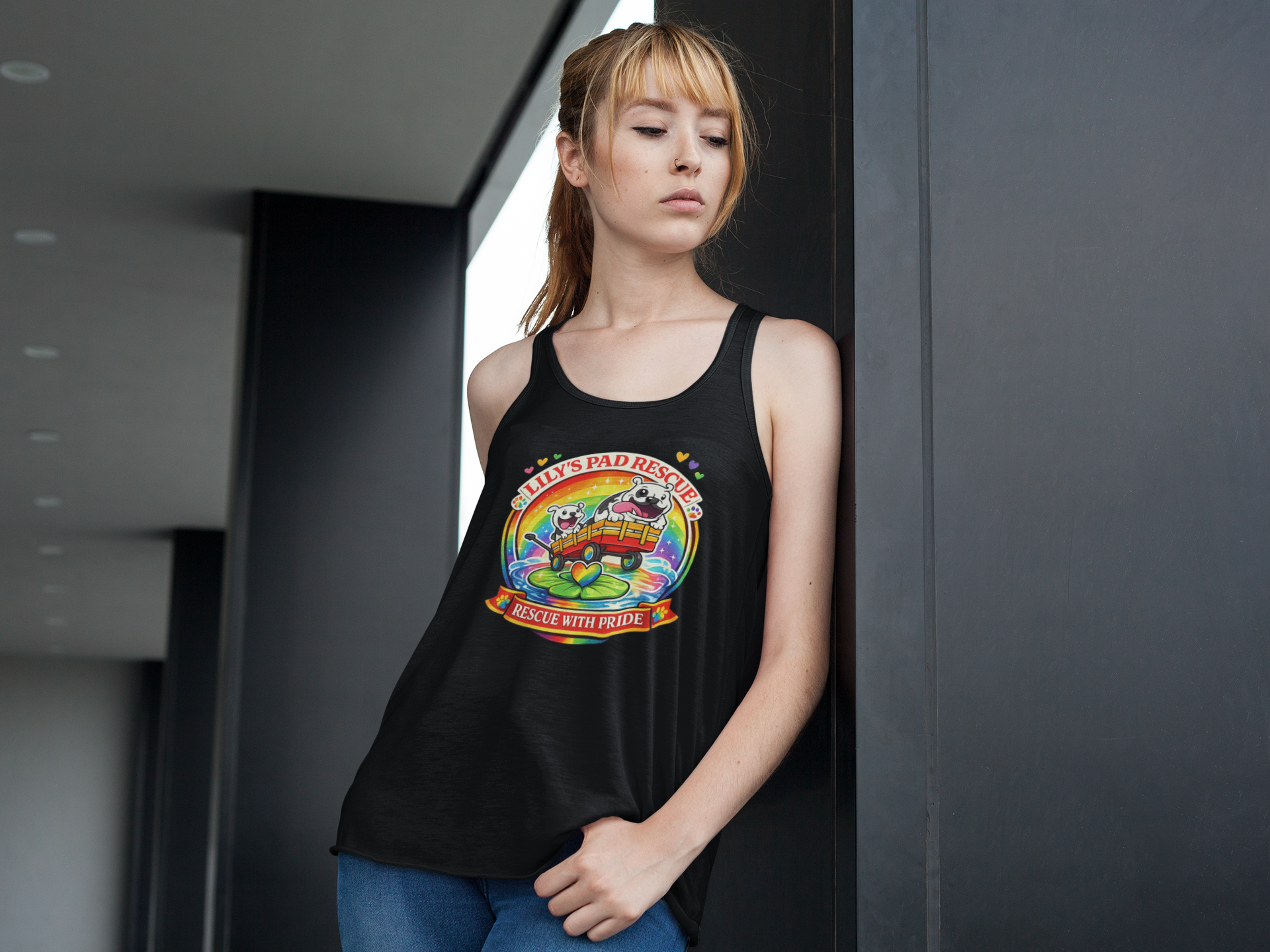 Lily's Pride Tank Top - Ruff Life Rescue Wear