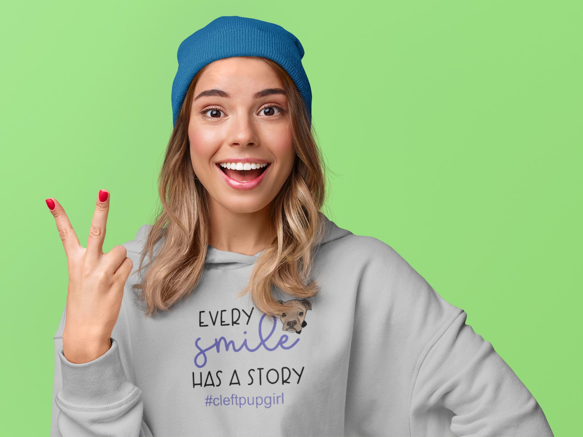 Cleft Pup Brigade Story Pullover Hoodie  (Available in Several colors) - Ruff Life Rescue Wear