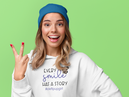Cleft Pup Brigade Story Pullover Hoodie  (Available in Several colors) - Ruff Life Rescue Wear
