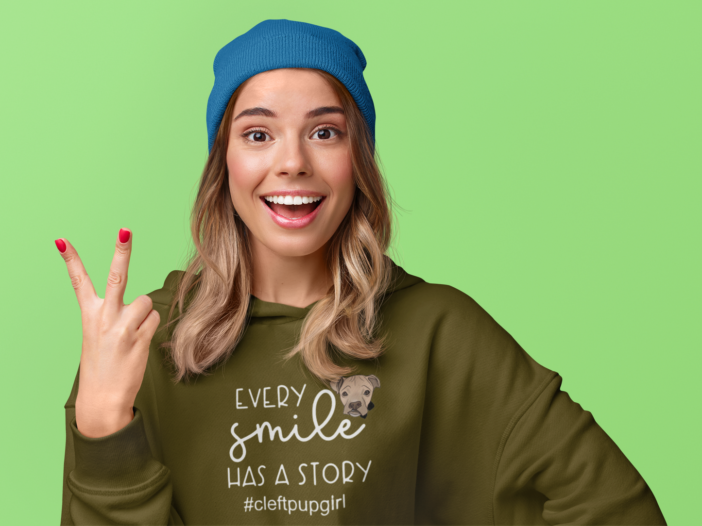 Cleft Pup Brigade Story Pullover Hoodie  (Available in Several colors) - Ruff Life Rescue Wear