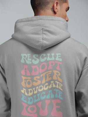 Adopt Zip Up Hoodie (available in several colors)