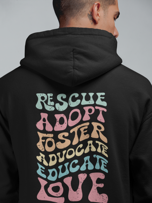 Adopt Zip Up Hoodie (available in several colors)