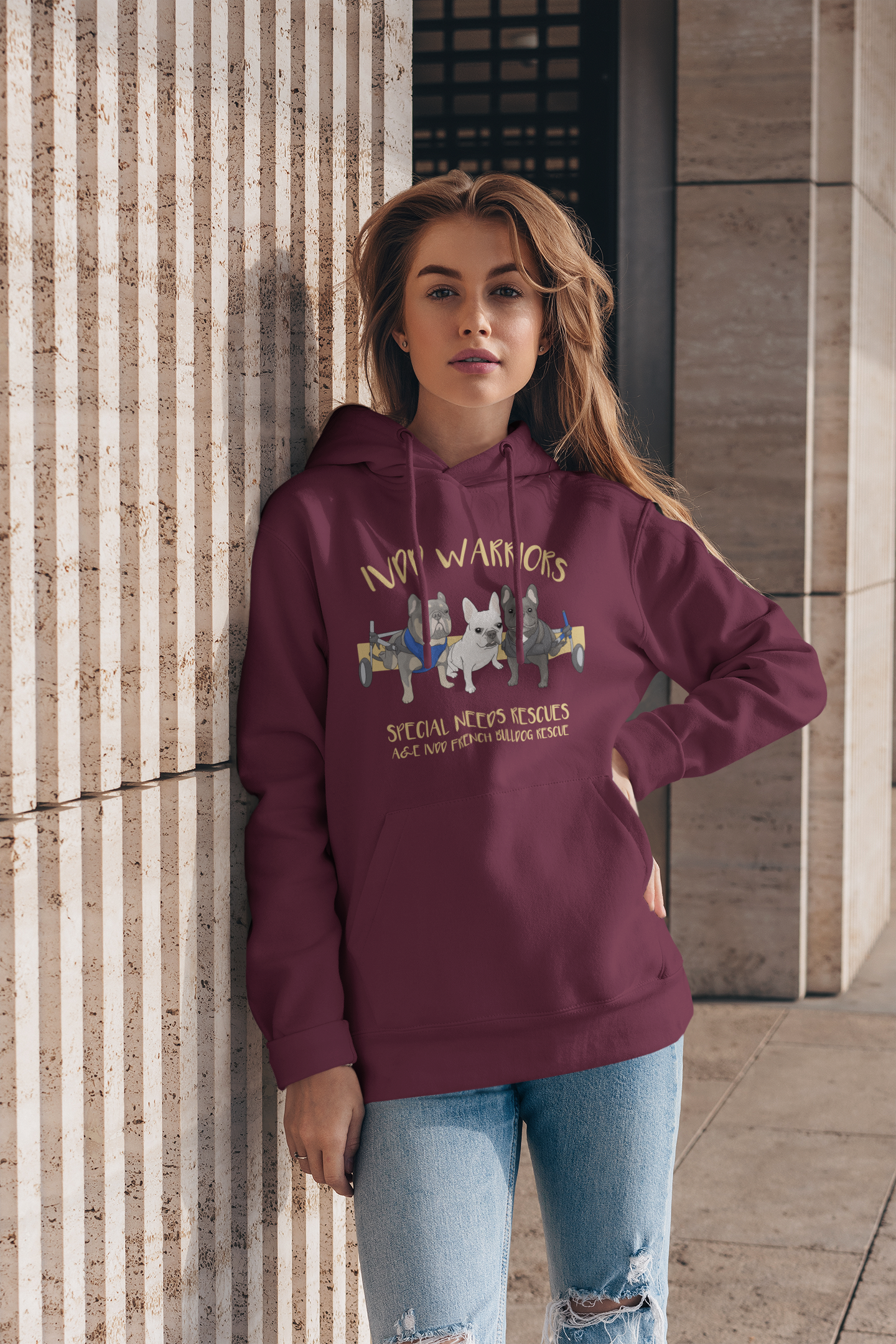 A&E Fleece Pullover Hoodie (Available in several colors) - Ruff Life Rescue Wear