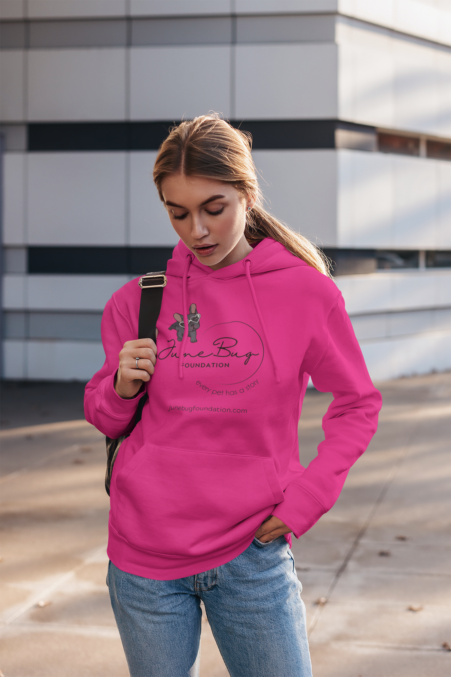 June Bug Fleece Pullover Hoodie (Available in several colors) - Ruff Life Rescue Wear
