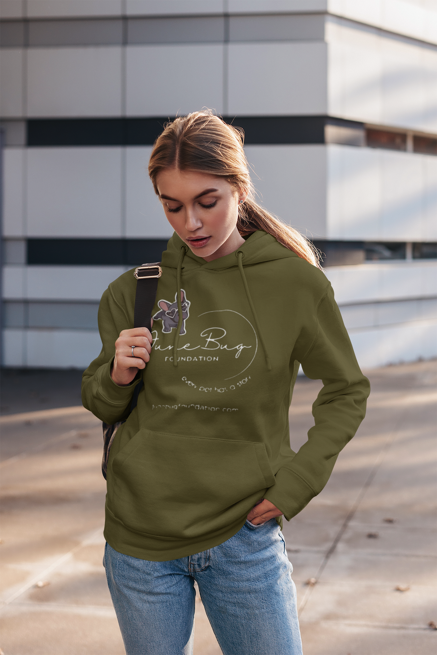 June Bug Fleece Pullover Hoodie (Available in several colors) - Ruff Life Rescue Wear