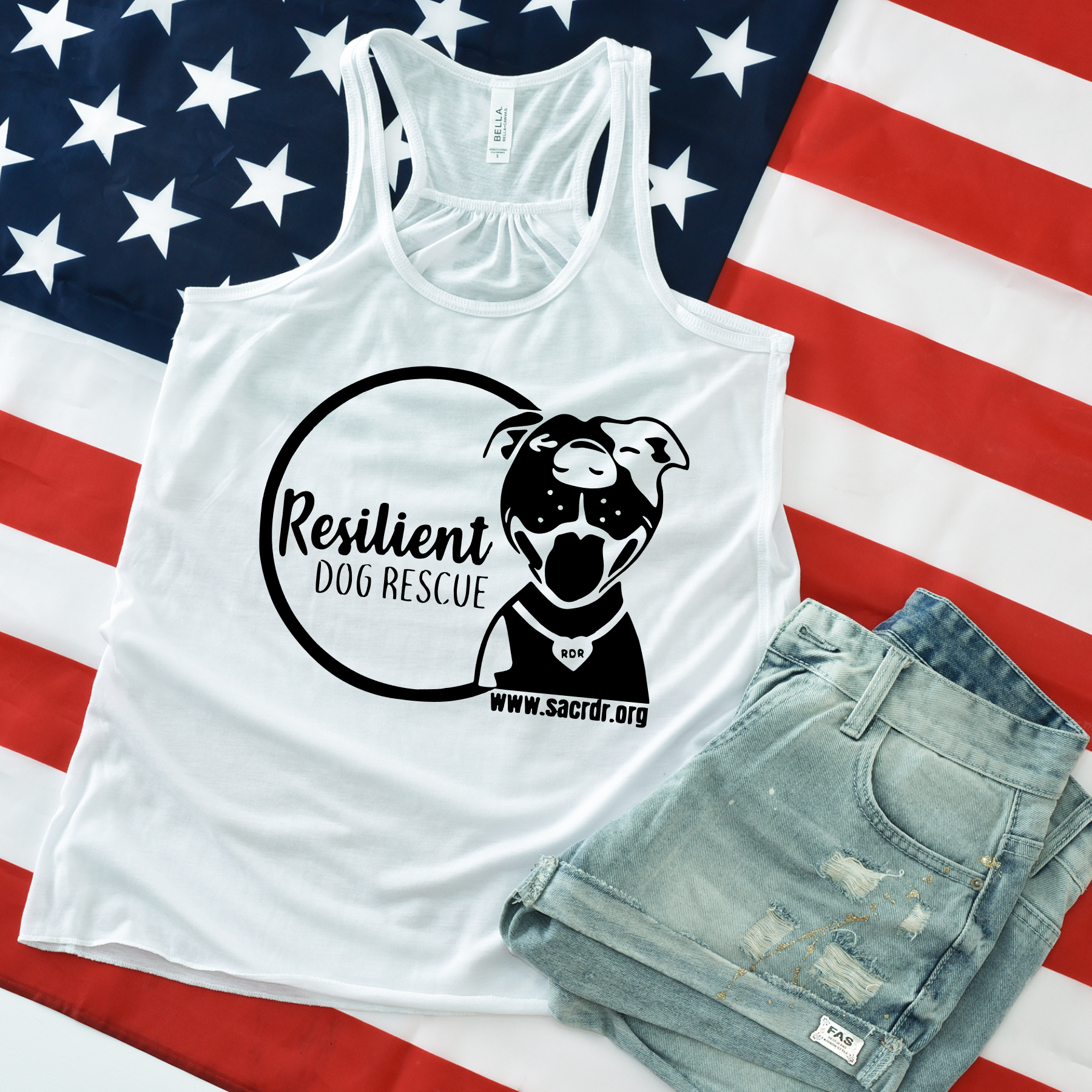Resilient Dog Flowy Tank
