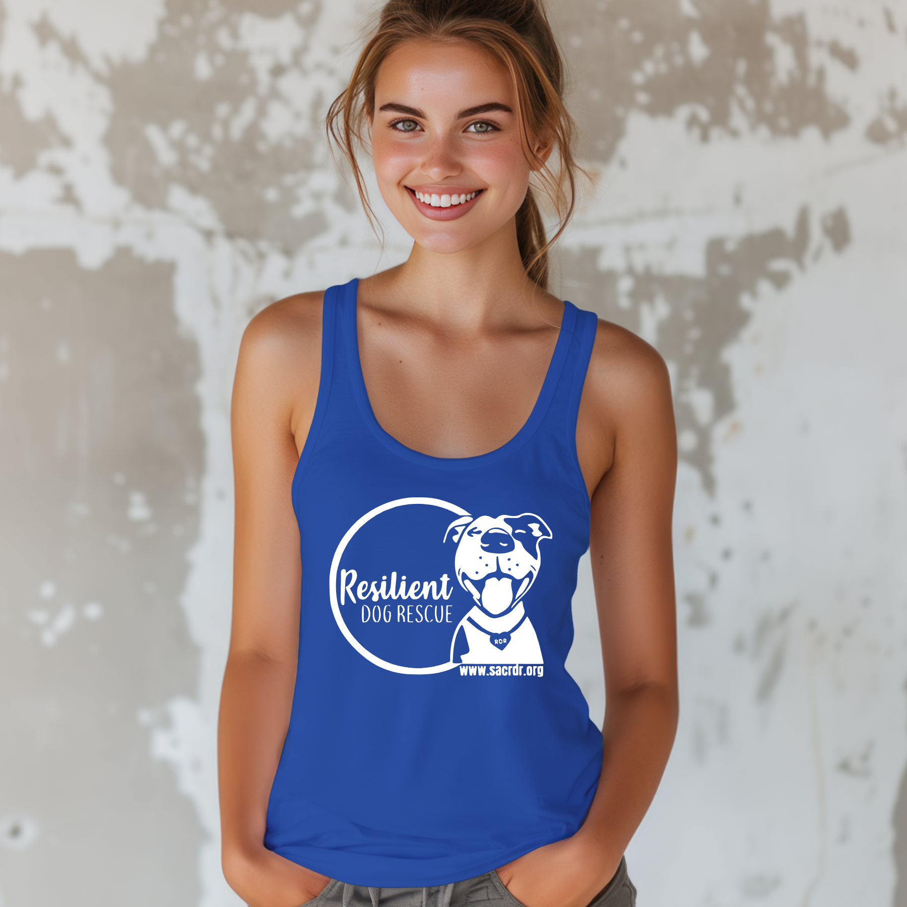 Resilient Dog Flowy Tank