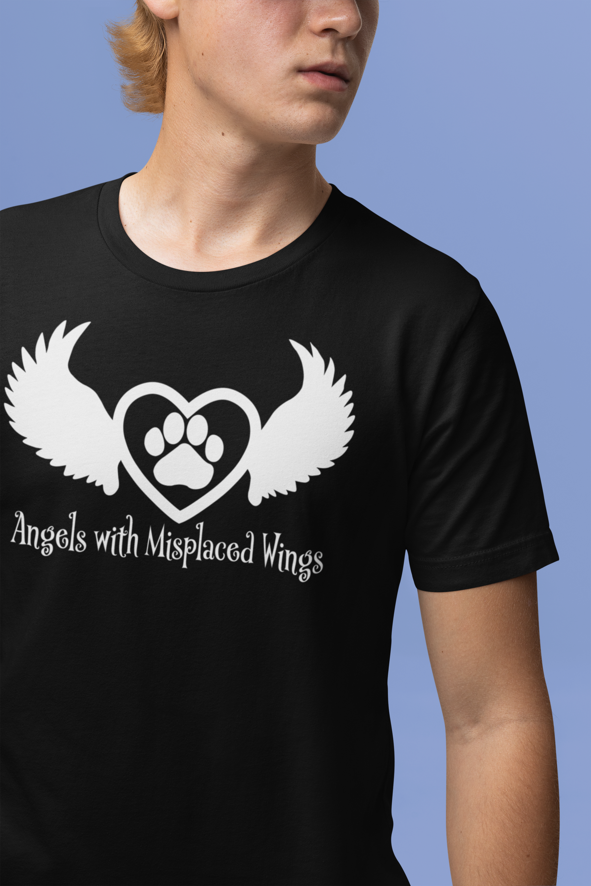 New Angels Wings Unisex Tee - Ruff Life Rescue Wear