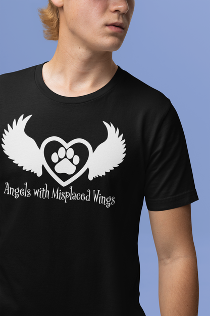 New Angels Wings Unisex Tee - Ruff Life Rescue Wear