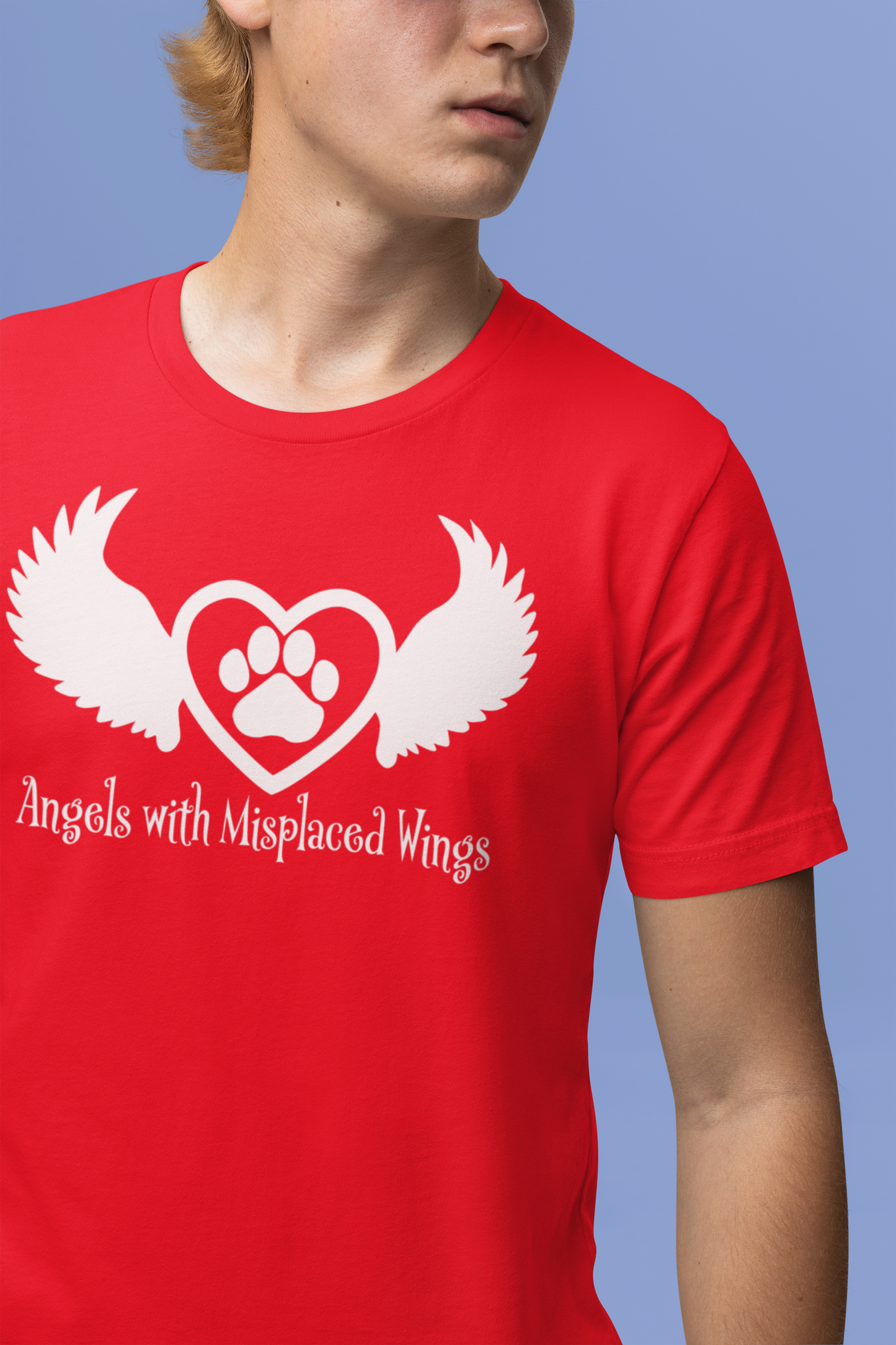 New Angels Wings Unisex Tee - Ruff Life Rescue Wear