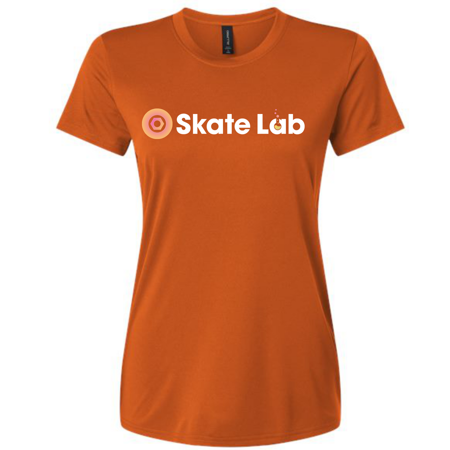 AllPro 48000L Women’s Pro-Lock Performance Tee — available in Rust, White, Black and three Skate Lab designs - Ruff Life Rescue Wear