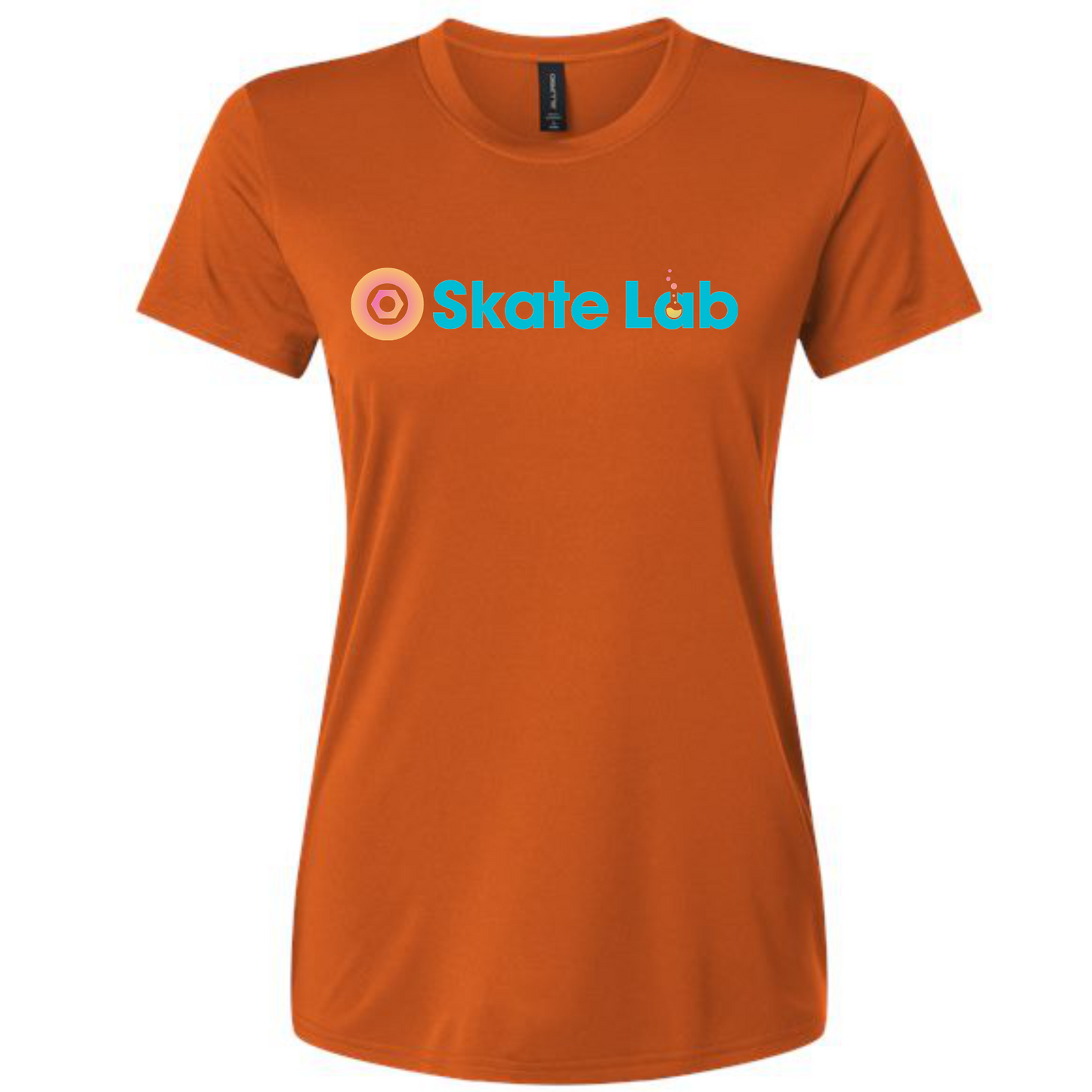 AllPro 48000L Women’s Pro-Lock Performance Tee — available in Rust, White, Black and three Skate Lab designs - Ruff Life Rescue Wear