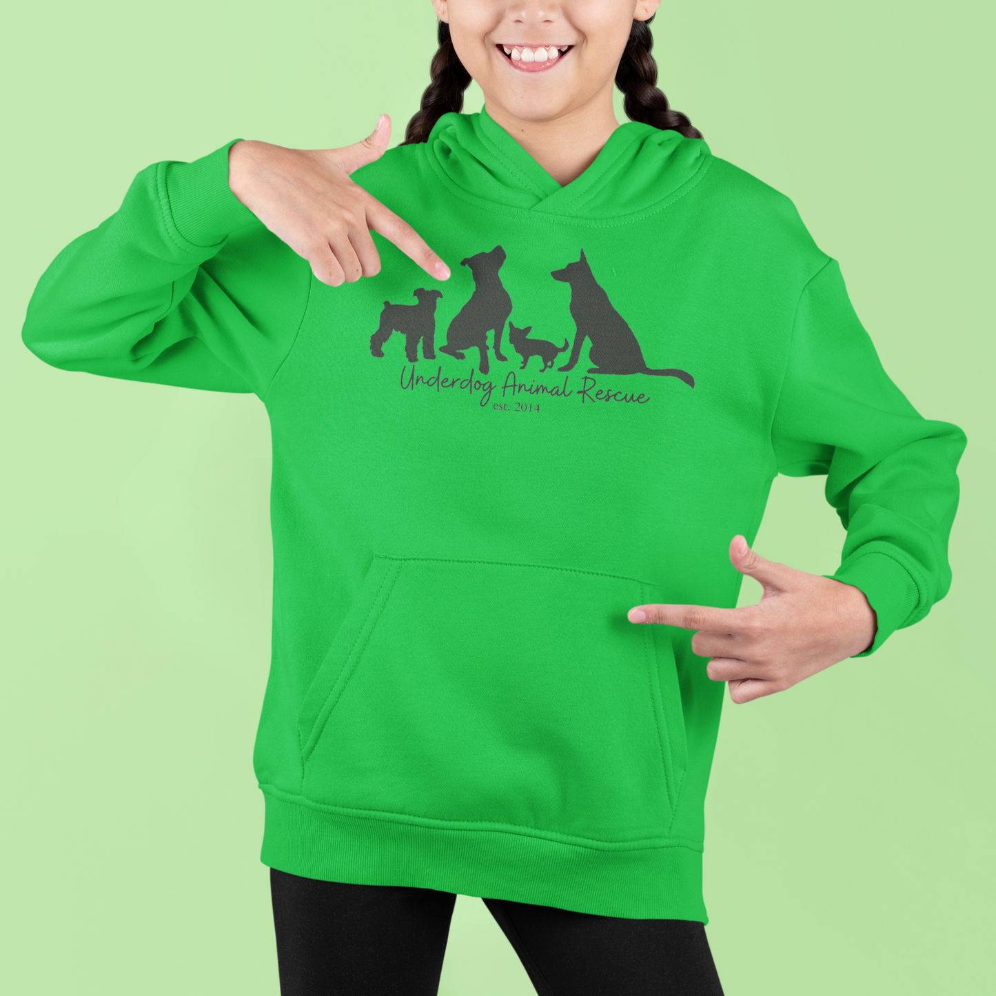 Underdog Silhouette Youth Hoodie