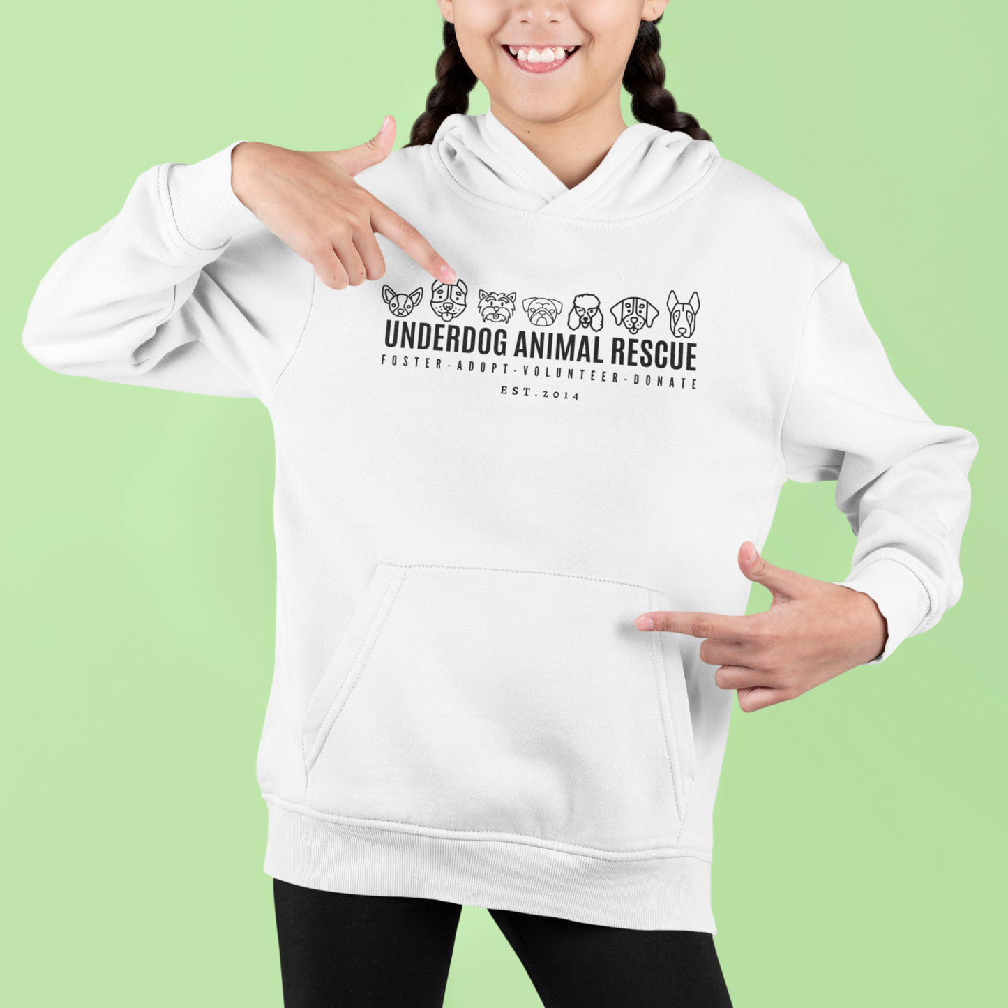 Underdog Adopt Youth Hoodie