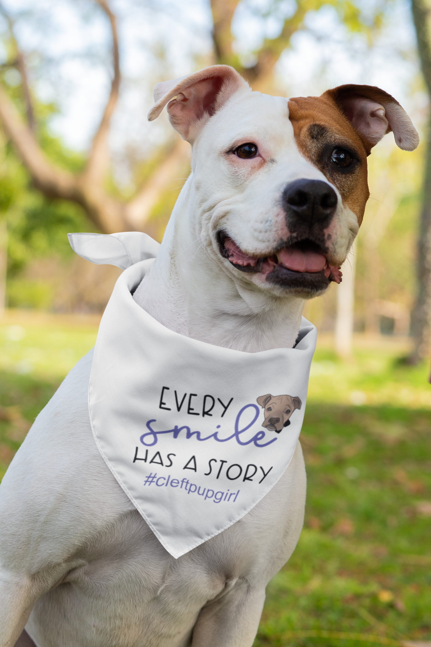 Cleft Pup Brigade Doggie Bandana (available in several designs and colors) - Ruff Life Rescue Wear