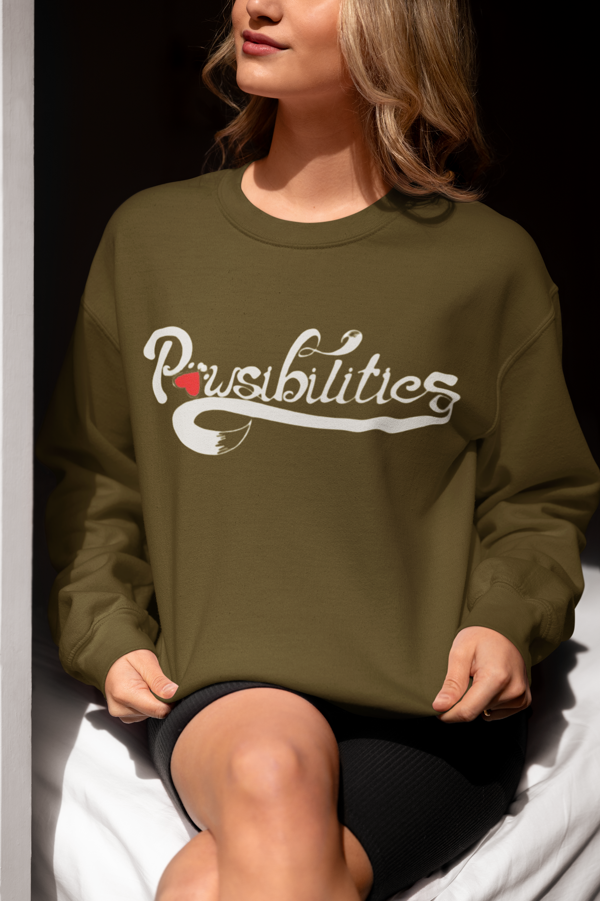 Pawsibilities Sweatshirts (Available in several colors)