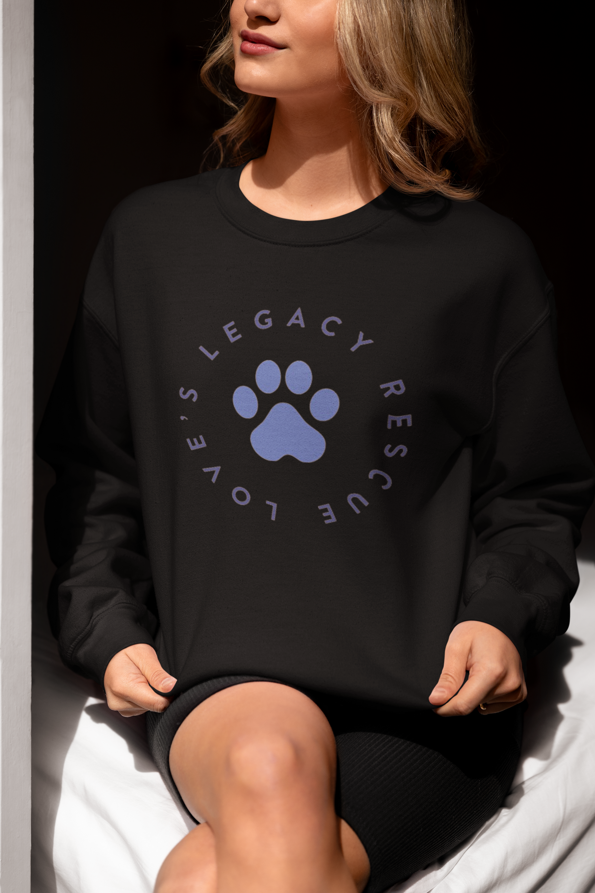 Love's Circle Sweatshirts (Available in several colors) - Ruff Life Rescue Wear