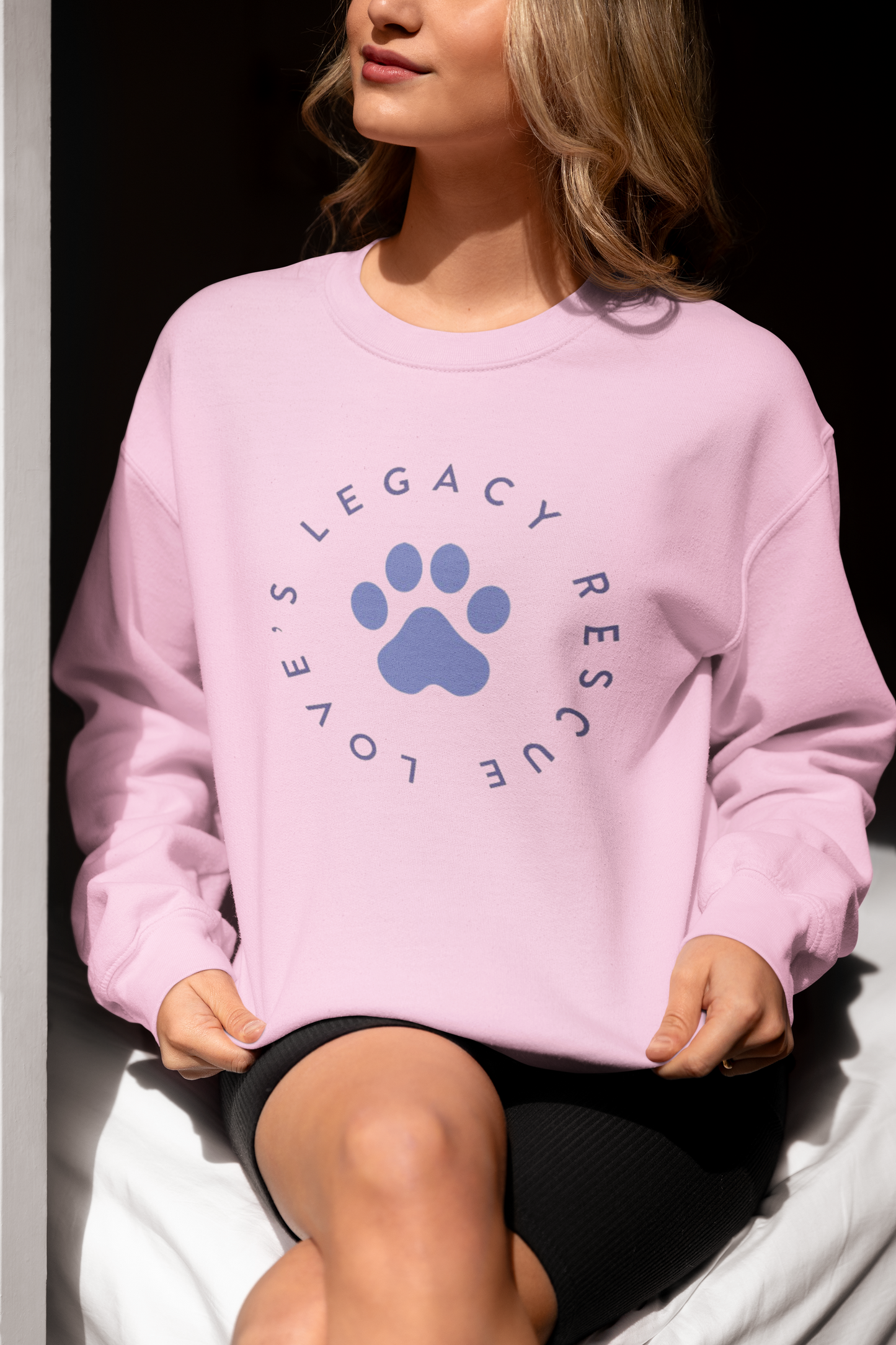 Love's Circle Sweatshirts (Available in several colors) - Ruff Life Rescue Wear