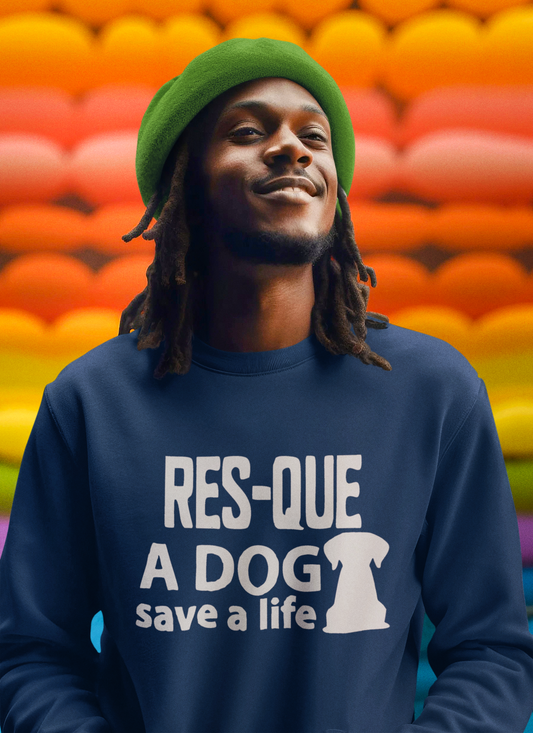Save A Life Sweatshirts (Available in winter colors) - Ruff Life Rescue Wear