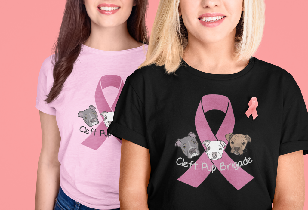 Cleft Pup Brigade Cancer Awareness Unisex