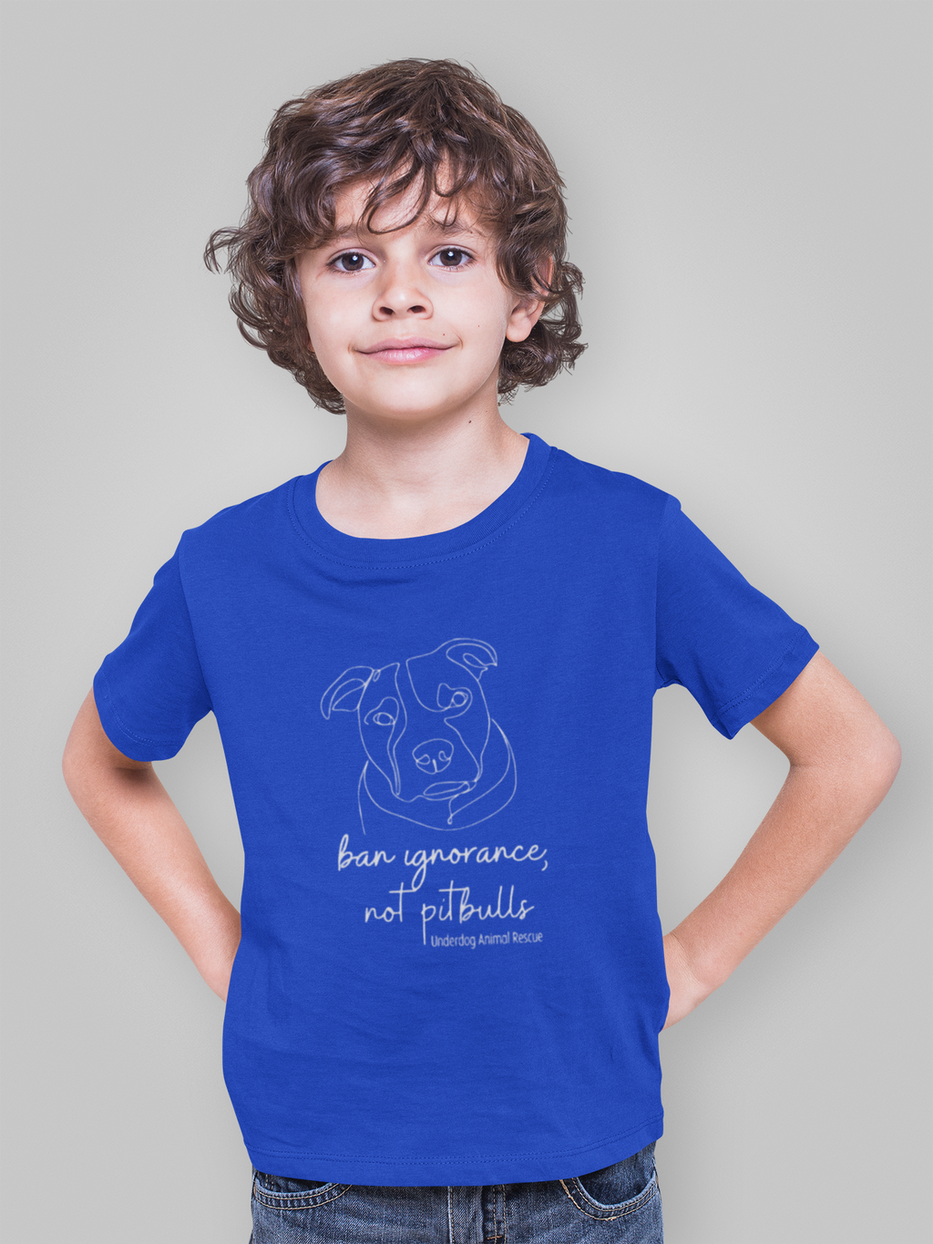 Underdog Pitty Youth T-shirt (Available in several colors)