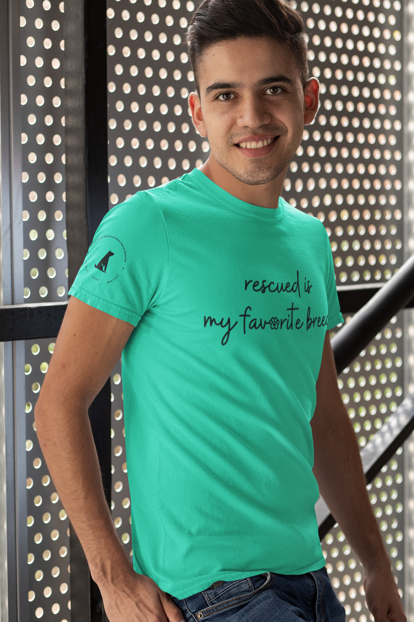 Favorite Breed Tee (available in several colors) - Ruff Life Rescue Wear