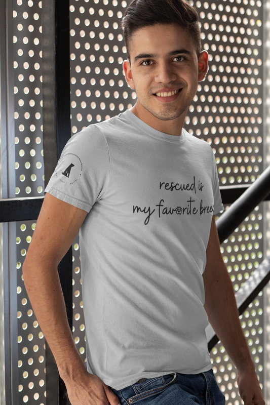 Favorite Breed Tee (available in several colors) - Ruff Life Rescue Wear