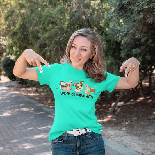 NEW Underdog Logo TriBlend Tee (available in several colors) - Ruff Life Rescue Wear