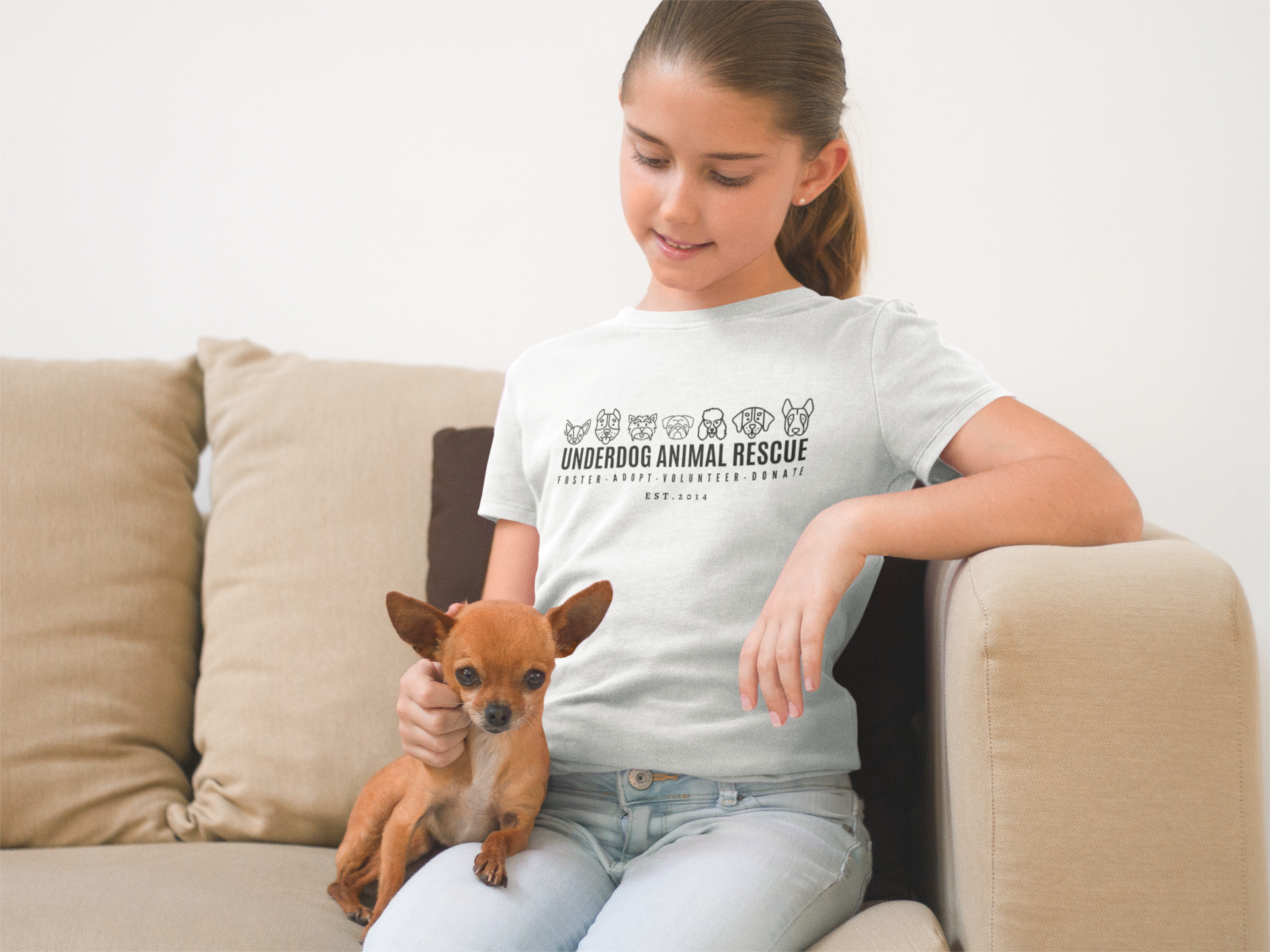 Underdog Rescue Youth T-shirt