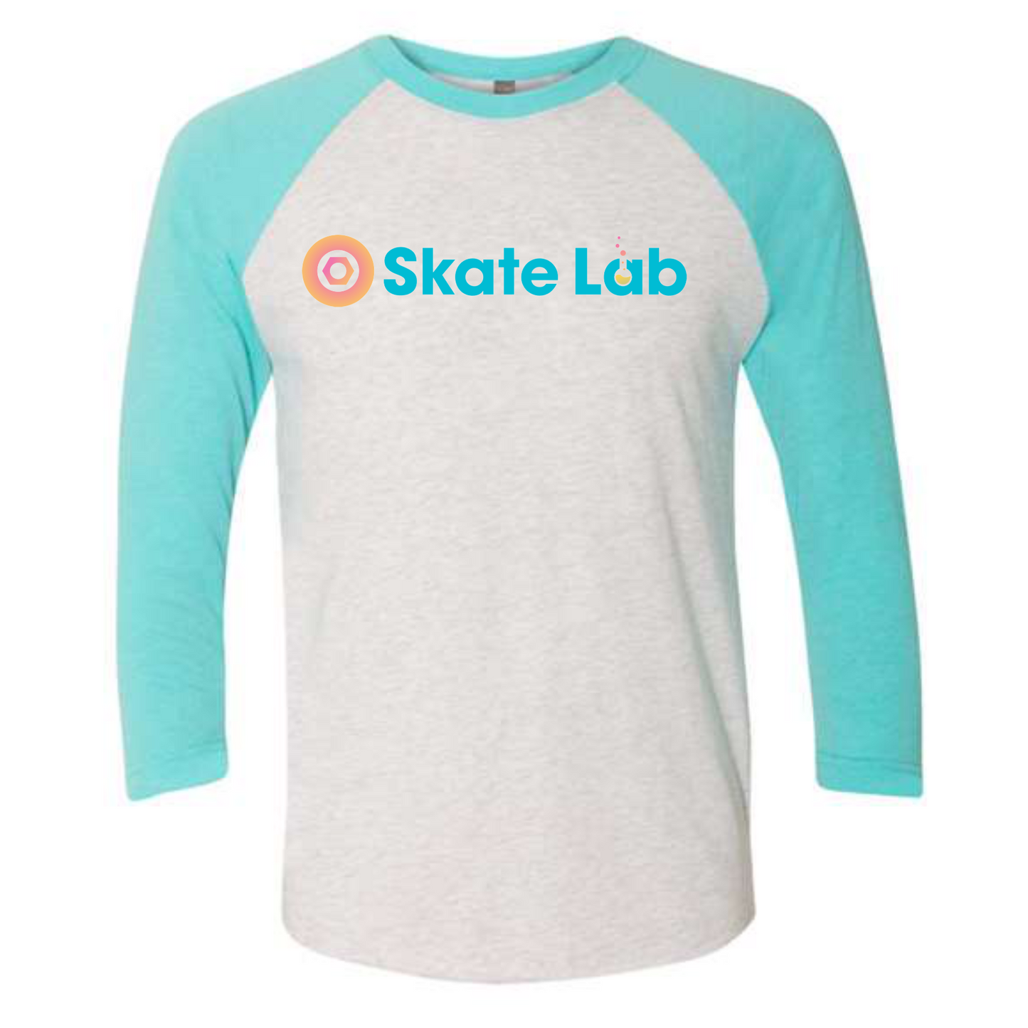 Skate Lab Unisex Triblend Raglan Tee – 3 Colors & 3 Designs - Ruff Life Rescue Wear