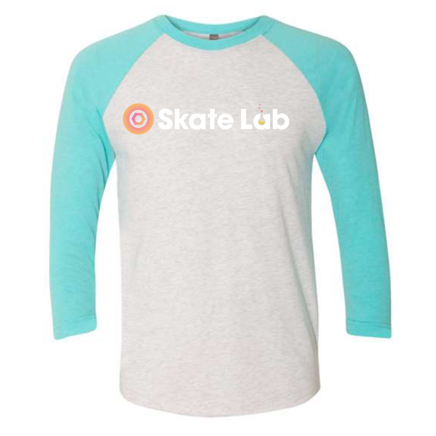 Skate Lab Unisex Triblend Raglan Tee – 3 Colors & 3 Designs - Ruff Life Rescue Wear