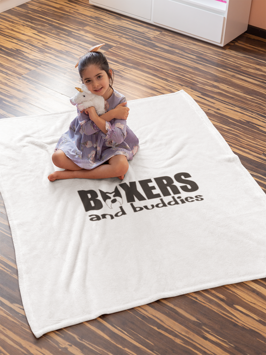 Boxers and Buddies Dog/Baby Blanket - Ruff Life Rescue Wear