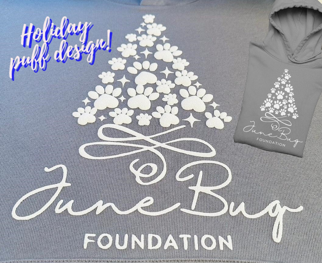 June Bug Unisex Sponge Fleece Christmas PUFF Pullover Hoodie
