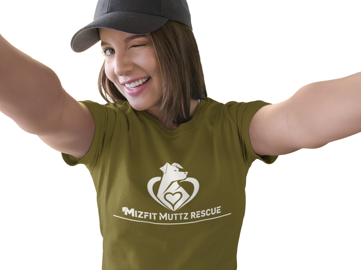 Mizfit Muttz Rescue Logo T-Shirt (Several Colors)