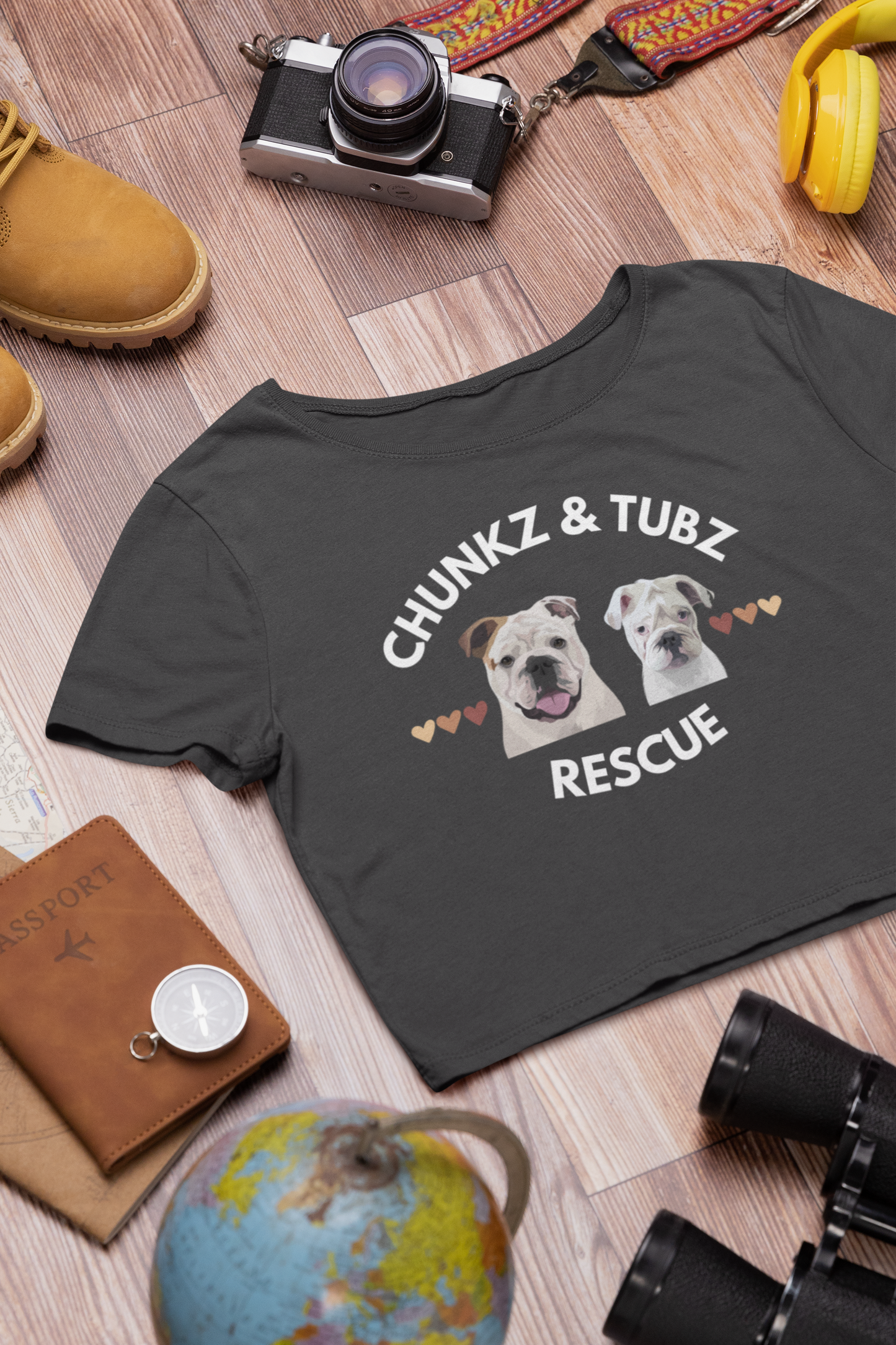 Chunkz & Tubz Rescue Crop Top | Available in Several Colors - Ruff Life Rescue Wear