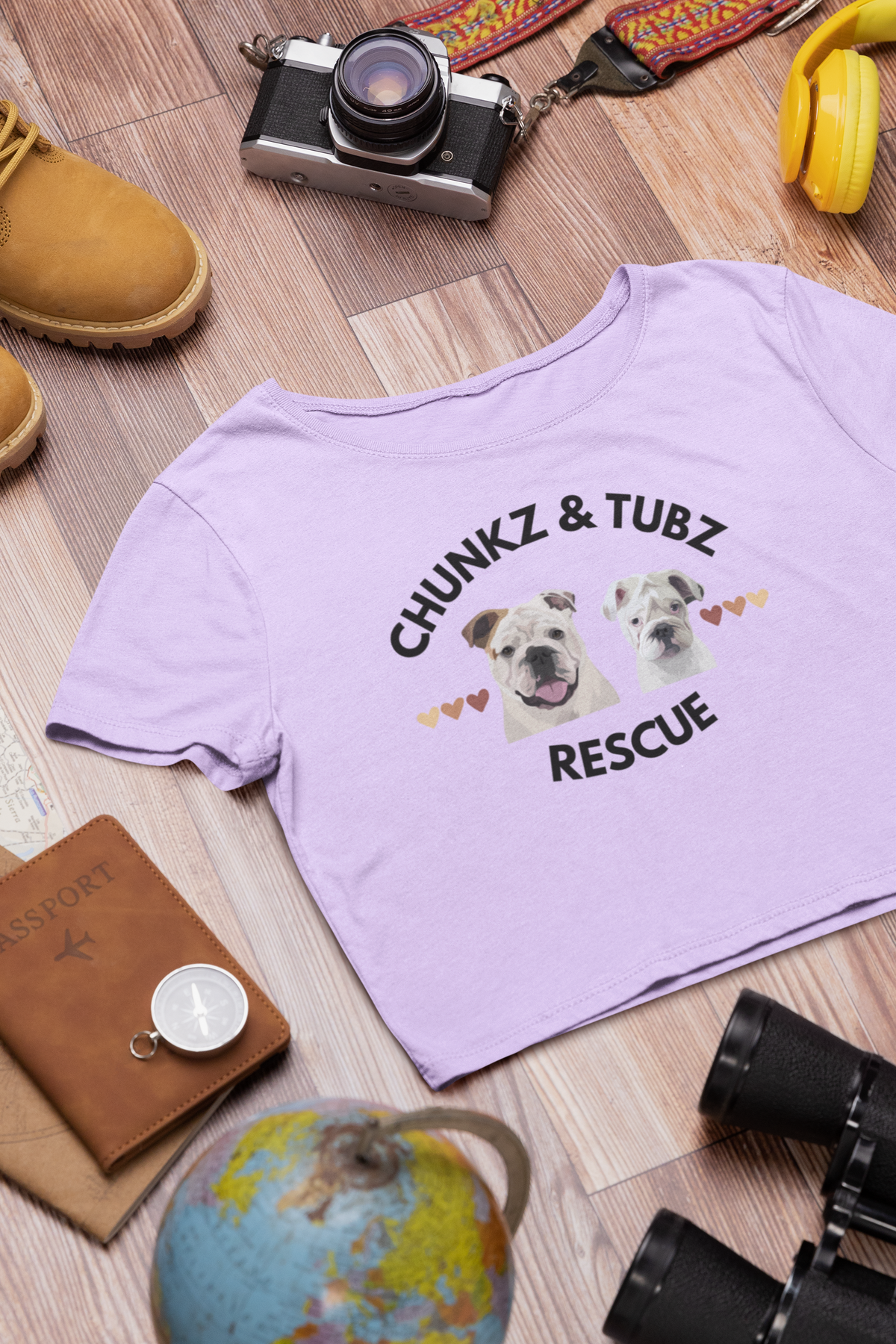 Chunkz & Tubz Rescue Crop Top | Available in Several Colors - Ruff Life Rescue Wear