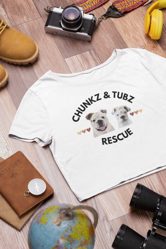 Chunkz & Tubz Rescue Crop Top | Available in Several Colors - Ruff Life Rescue Wear