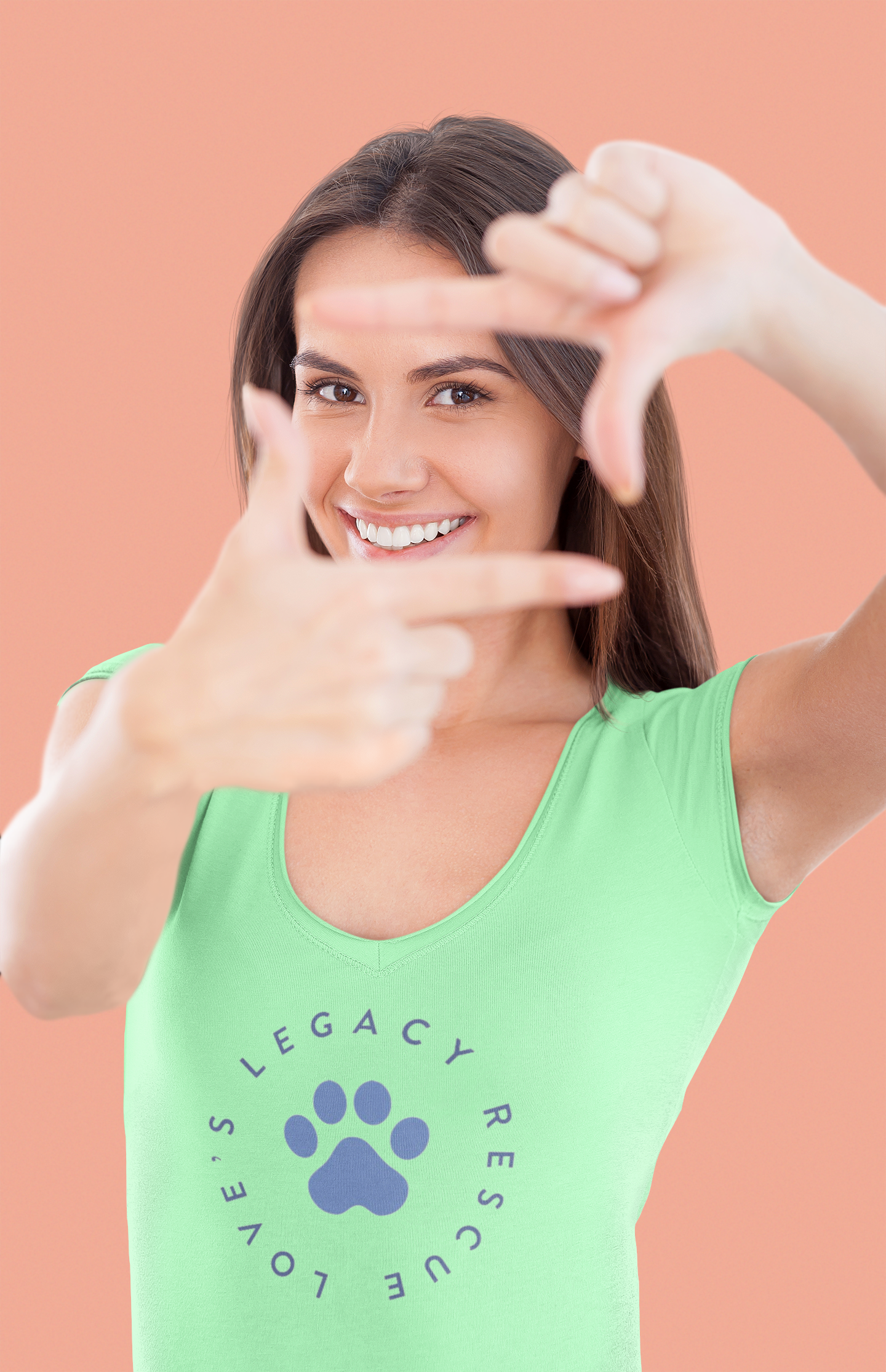 Love's Circle V-Neck (available in several colors)