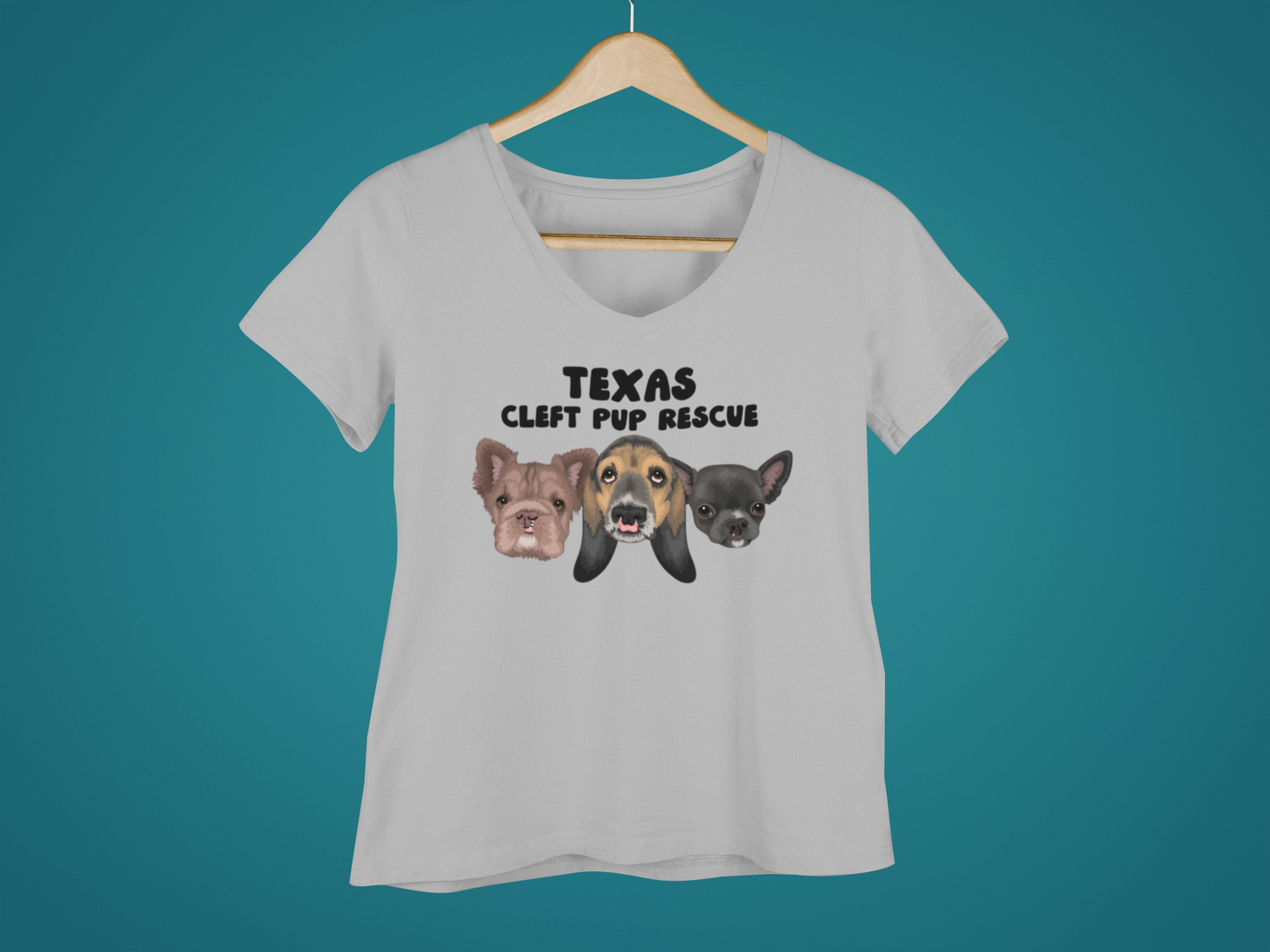 TCPR Ladies V-Neck T-Shirt (several colors available)