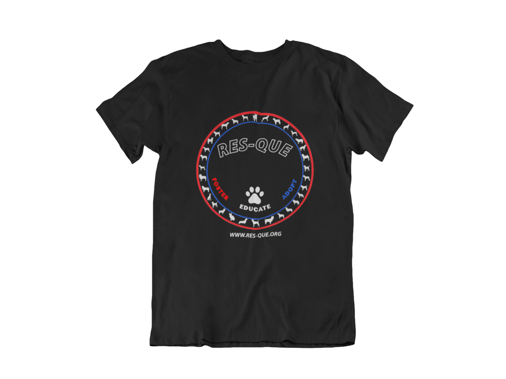 Patriotic Res-Que Unisex Tee - Ruff Life Rescue Wear