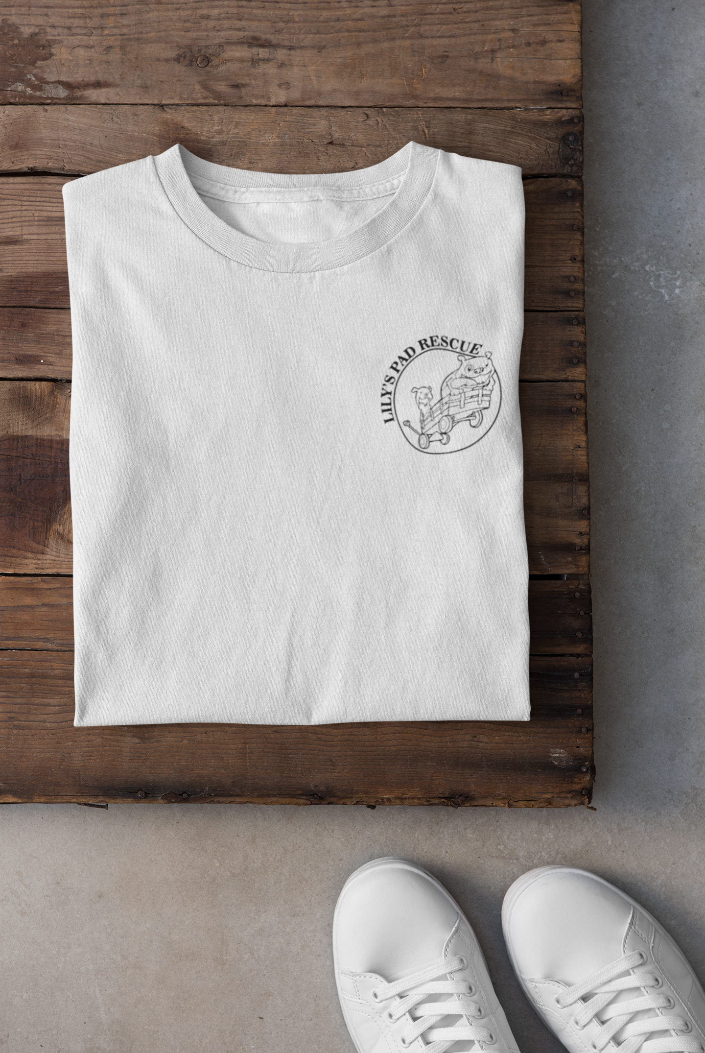 Lily's Pad Unisex Tee - Ruff Life Rescue Wear