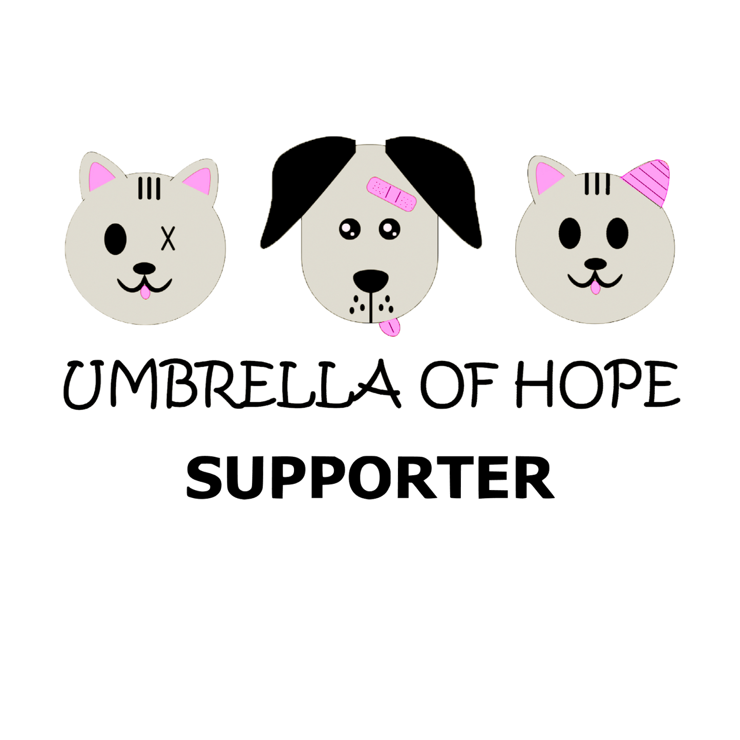 Umbrella of Hope 20 oz Skinny Tumbler and Straw - Ruff Life Rescue Wear