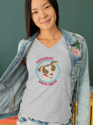 Underdog Ladies V - Ruff Life Rescue Wear